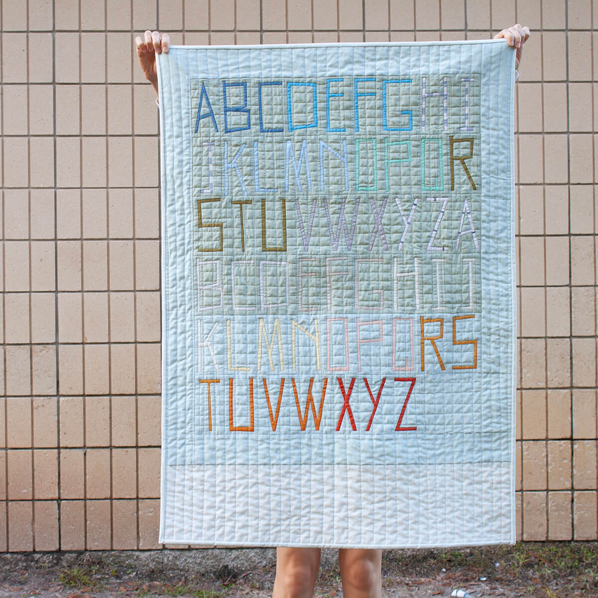 Alphabet Pattern and Workshop – Carolyn Friedlander