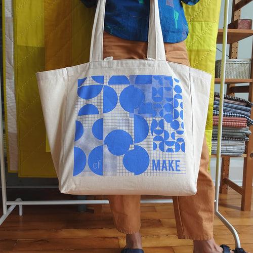 CF Blue Project Tote Bag