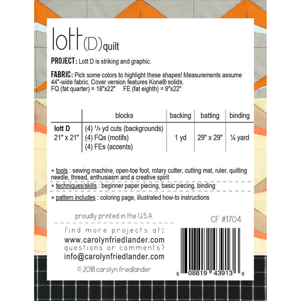 Lott Mini Quilt Pattern Bundle