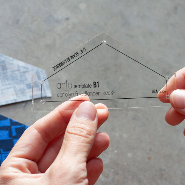 Arlo Acrylic Template Set 1/4"