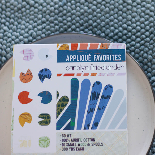 Aurifil Carolyn Friedlander Appliqué Favorites Thread Set