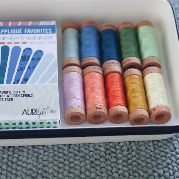 Aurifil Carolyn Friedlander Appliqué Favorites Thread Set