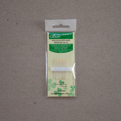 Clover Gold Eye Appliqué Needles