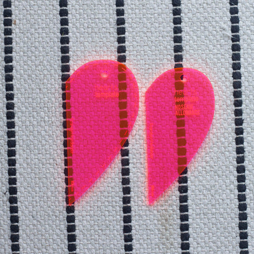 Hearts Acrylic Template