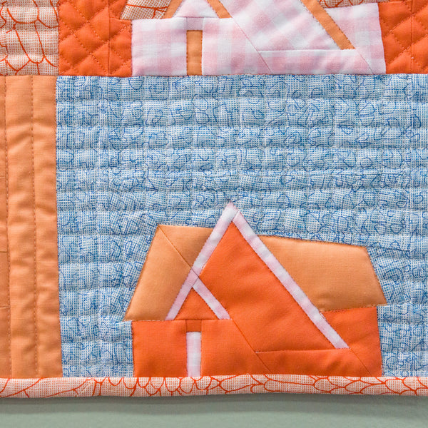 Melon Polk Davie Quilt . Carolyn Friedlander