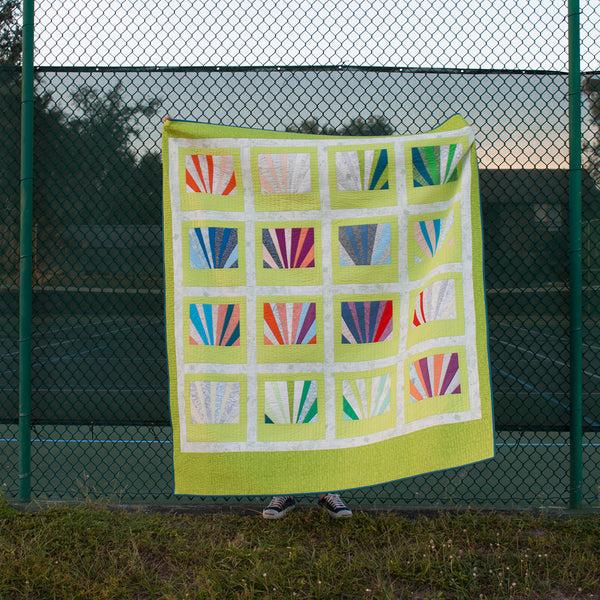 Architextures Sunrise Quilt . Carolyn Friedlander