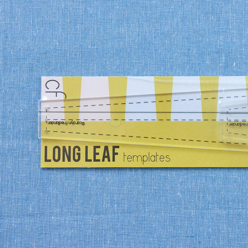 Long Leaf Acrylic Template Set (Wholesale)