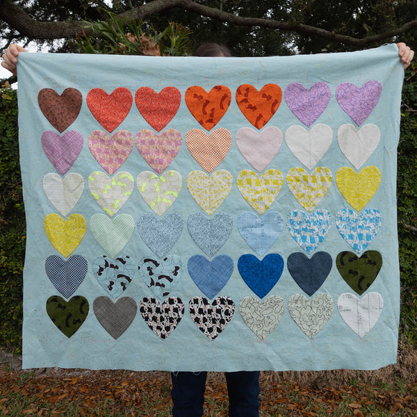 Hearts Quilt Pattern and Workshop