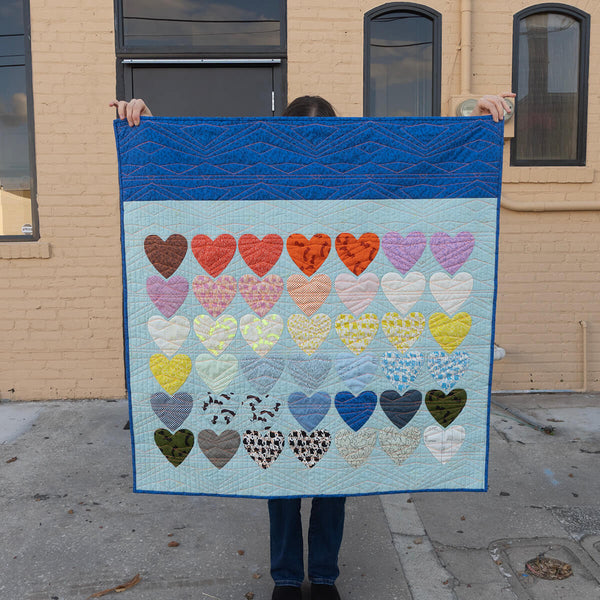 Hearts Quilt Pattern and Workshop
