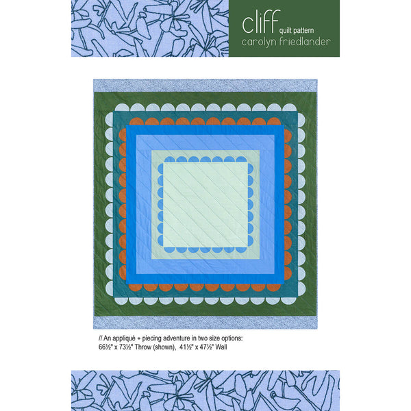 Cliff Quilt Pattern