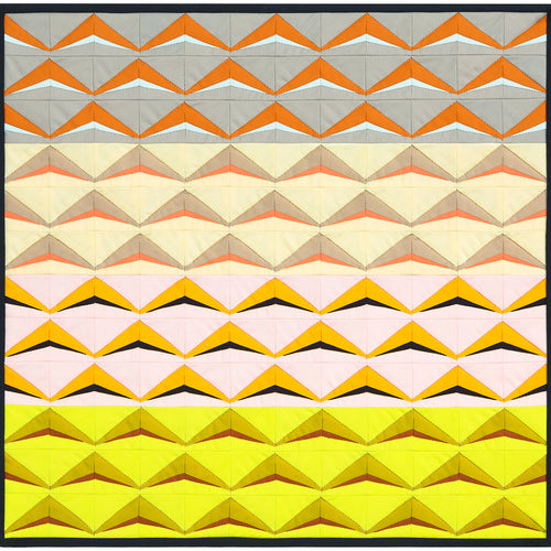 1704 Lott D Quilt Pattern . Carolyn Friedlander