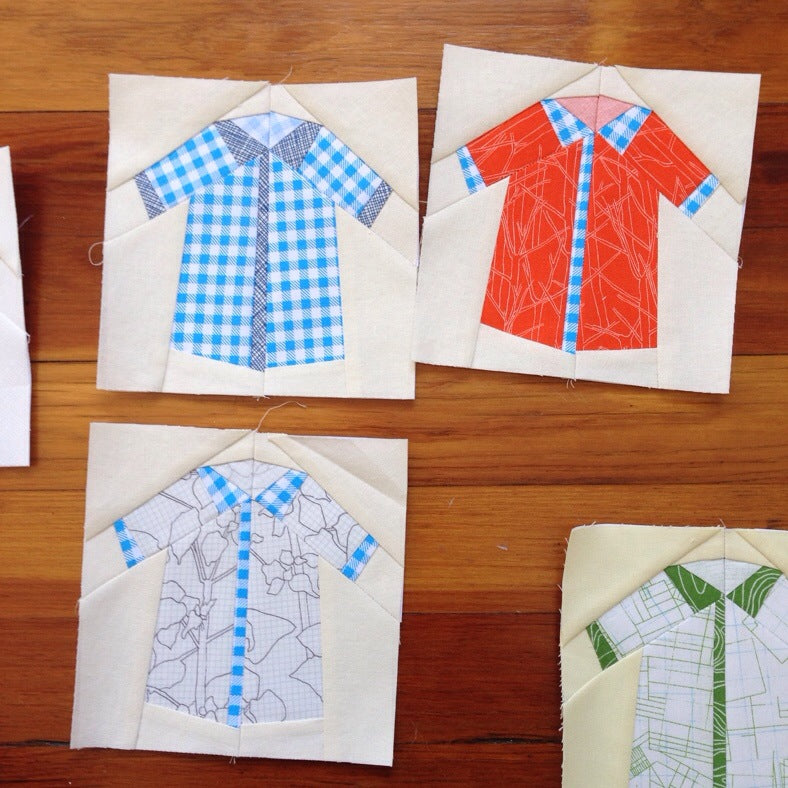 Shirts Quilt Pattern – Carolyn Friedlander