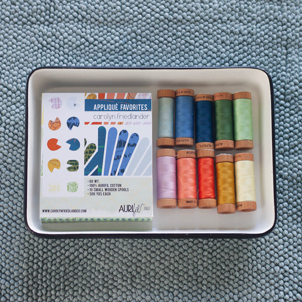 Aurifil Carolyn Friedlander Appliqué Favorites Thread Set