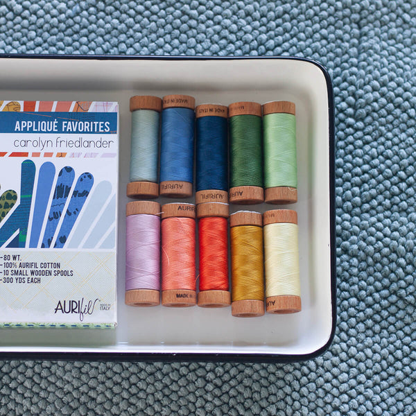 Aurifil Carolyn Friedlander Appliqué Favorites Thread Set