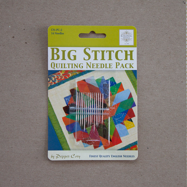 Colonial Big Stitch Quilting Needle Pack