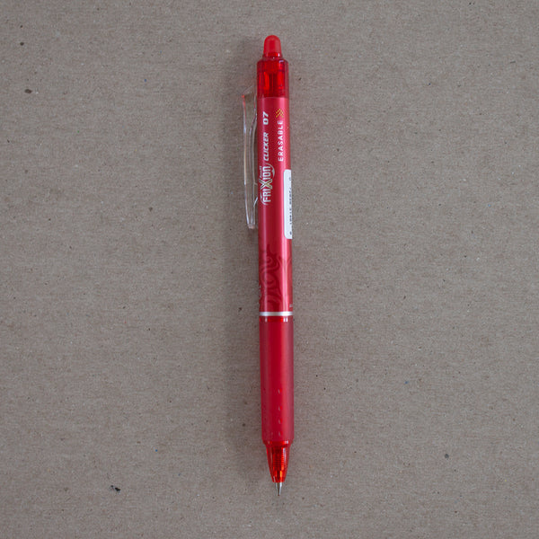 Pilot Frixion Clicker Pen (Red) – Carolyn Friedlander