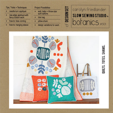botanics quilt pattern_carolyn friedlander_front cover_web