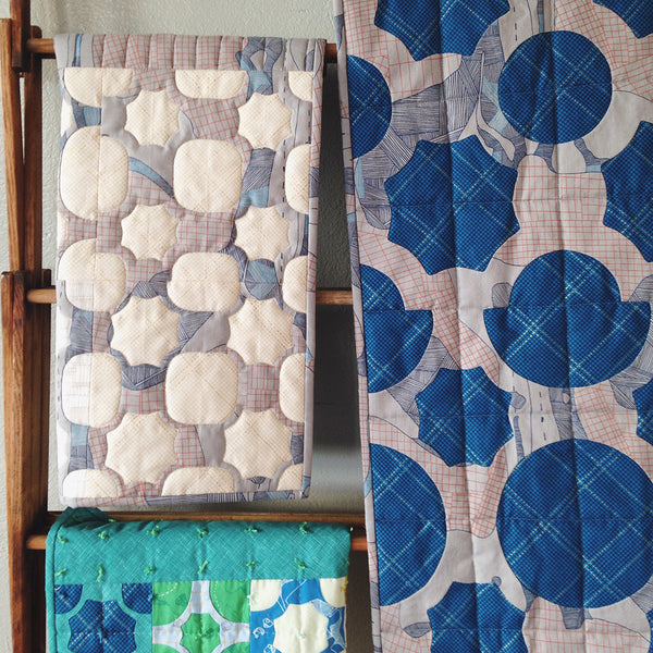 everglade quilts . carkai fabric . carolyn friedlander