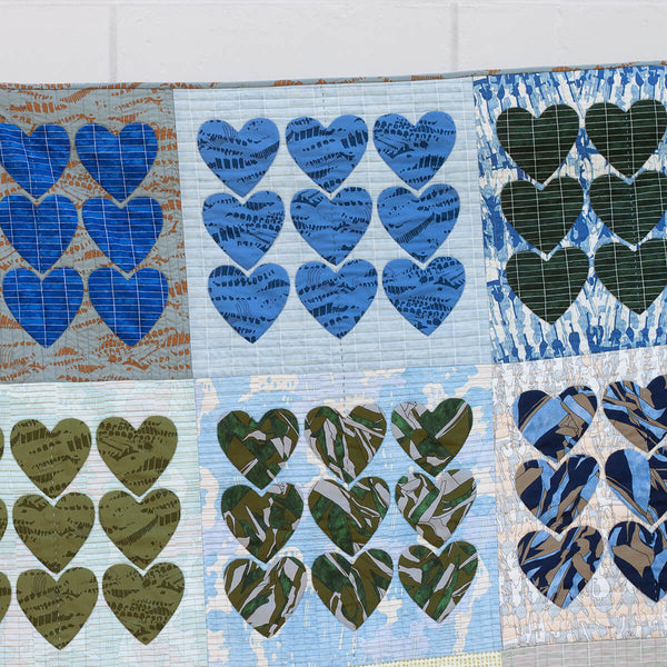 Hearts Quilt Pattern