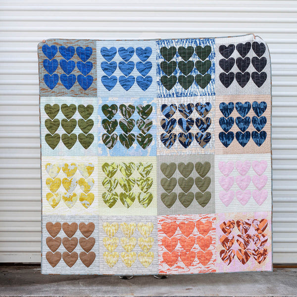 Hearts Quilt Pattern